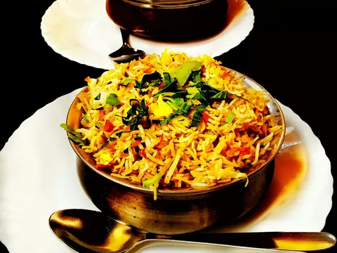 Veg Hyderabadi Biryani