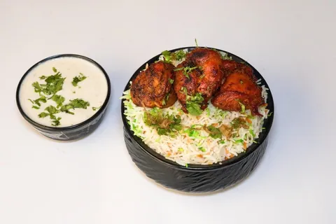 Chicken Tikka Biryani (Boneless)