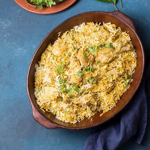 Chicken Malai Tikka Biryani(Boneless)