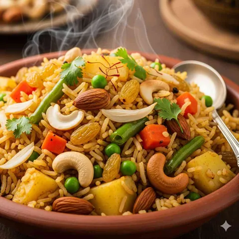 Veg Pulao Dryfruit