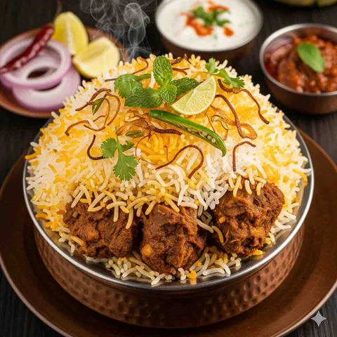 Mutton Hyderabadi Biryani
