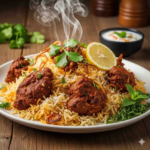 Mutton Aangara Biryani