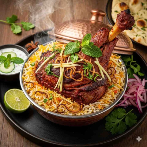 Raan Tandoori Biryani  (10 person)