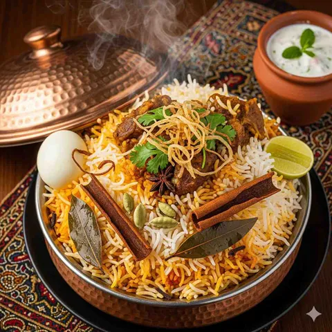 Mutton Lucknowi Biryani