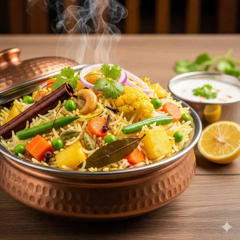 Veg Lucknawi Pulao