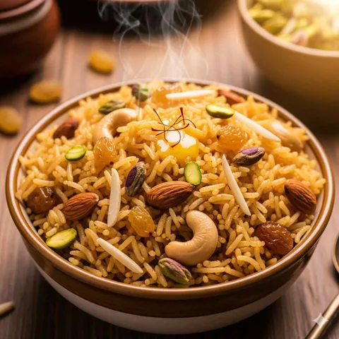 Ghee & Dry Fruit Rice
