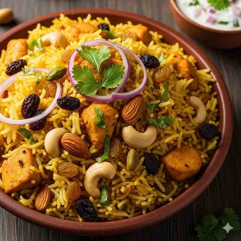 Chicken Dryfruit Pulao