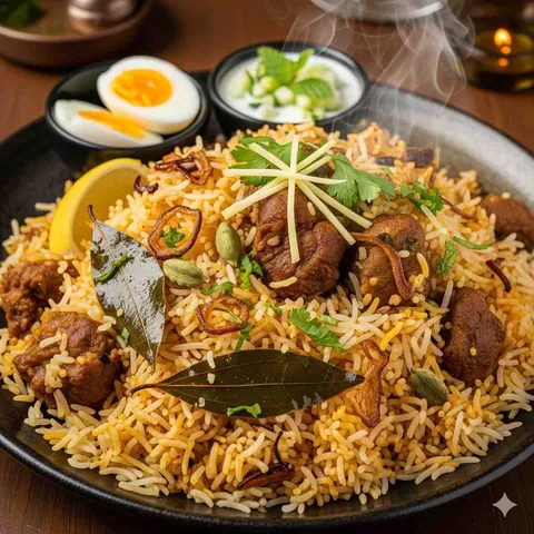 Mutton FB’s Special Biryani (Boneless)