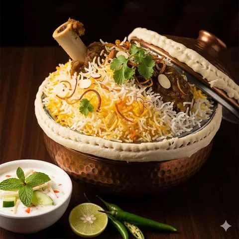 Mutton Dum Biryani