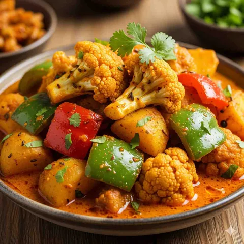 Aloo Gobhi Simla Mirch