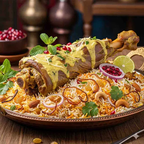 Raan Reshmi Kabsa Biryani (8 person)