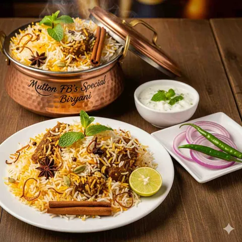 Mutton FB’s Special Biryani