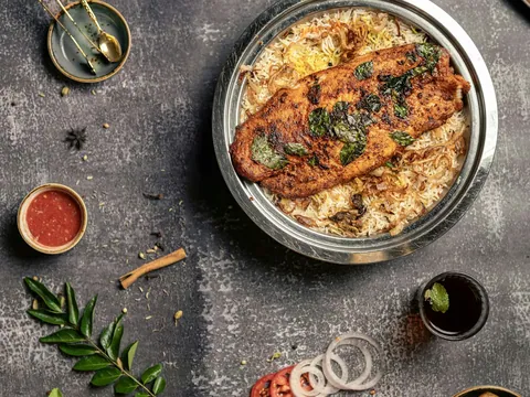 Rawas Fish Dum Biryani
