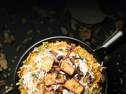 Paneer Malai Tikka Biryani