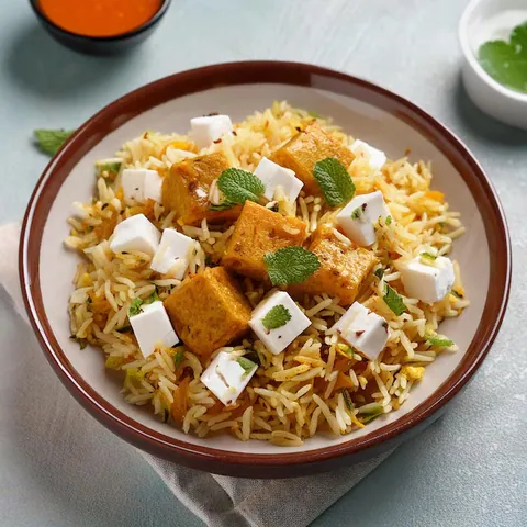 Veg Paneer Dum Biryani